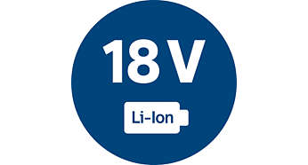 Nagy teljesítményű 18 V-os lítium-ion akkumulátorok a hosszú üzemidőért
