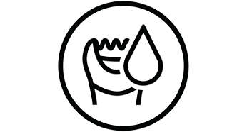 Wet and dry for use in bath or shower