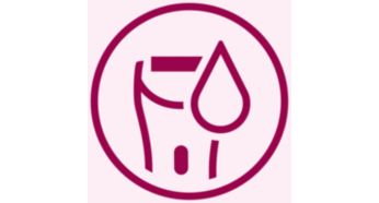 Wet & Dry per l'utilizzo nella vasca o sotto la doccia