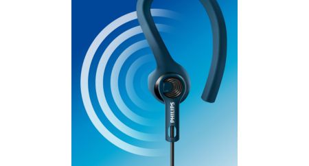 AURICULAR PHILIPS IN EAR SPORT SHQ1405BL/00 MIC, RES. AGUA, CABLE