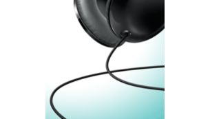 Enjoy music tangle free with a flat cable design