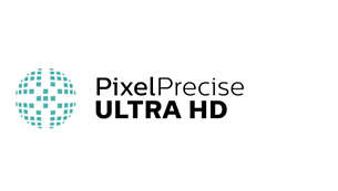 Élvezze az élénk képeket a Pixel Precise Ultra HD segítségével