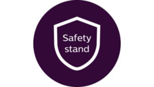 Safety stand for ease of use