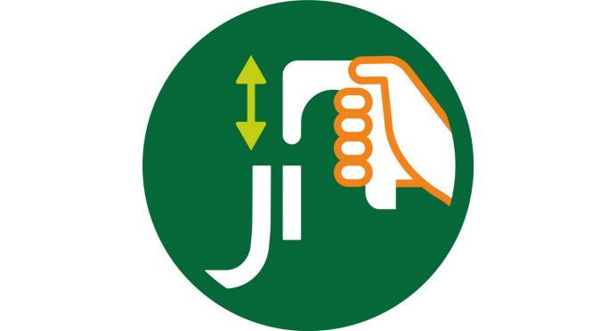 Universal removable handle - easily exchange accessories