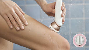 Vücut peeling fırçası, cildi ölü hücrelerden temizler