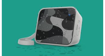 Splash-proof design ideal for outdoor use (IPX4)