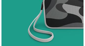 Carry it anywhere with the by-packed finely knitted strap