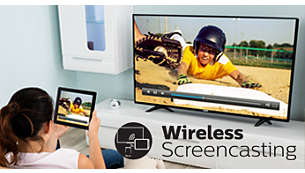Wirelessly mirror the screen of smart device on your TV