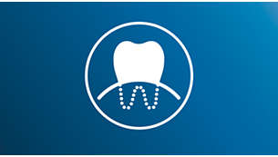 Đã được chứng minh lâm sàng là có hiệu quả như dùng chỉ nha khoa đối với sức khỏe nướu răng **