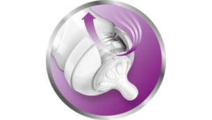 Unique anti-colic valve technology