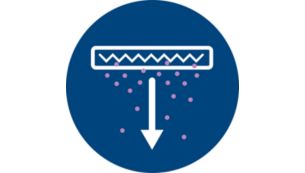 Easy to clean filter to keep high suction power