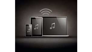 Bluetooth aptX® für verlustfreie, kabellose Musikübertragung.