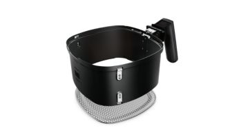 Easy clean in 90 secs &mdash; QuickClean basket with non-stick mesh