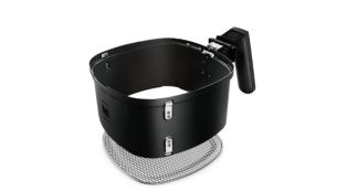 Easy clean in 90 sec - Quickclean basket with non-stick mesh