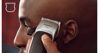 Sharp blades for a close, precise cut
