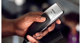 Textured handle for easy, non-slip grip