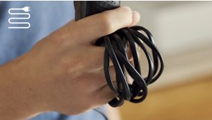 Extra long 2.4 m cord