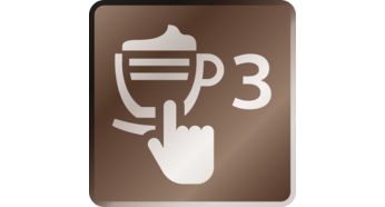 Enjoy 3 beverages at your fingertips