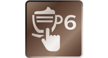 Enjoy 6 beverages at your fingertips