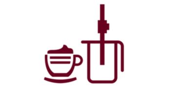 Вкусна млечна пяна, благодарение на класически уред за млечна пяна.