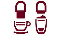 Регулируйте носик подачи кофе в соответствии с размером чашки
