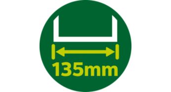Compacta para caber perfeitamente em sua cozinha