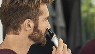 Nose trimmer gently removes unwanted nose and ear hair