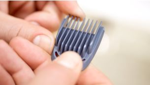 7 combs for trimming the face, hair and body