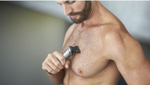 Bodyshaver comfortably shaves your body hair