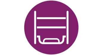 Ideal for steam generators: XL iron tray