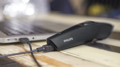 philips trimmer with usb charging bt1215