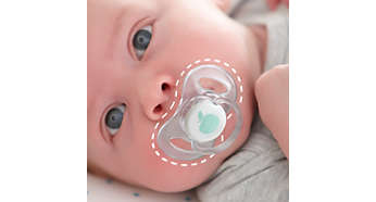 Disc de protecţie extrem de mic şi uşor pentru bebeluşii micuţi