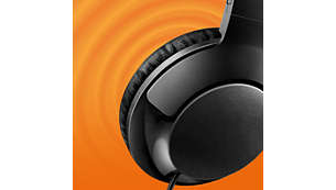 BASS+ Headphones with mic SHL3075BK/27 | Philips