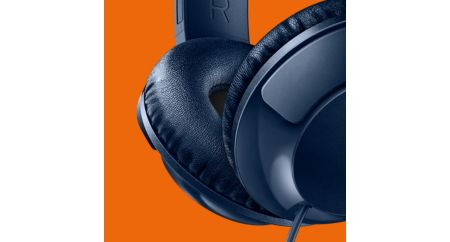 Auriculares Philips Bass+ SHL3075BL/00 Azul - Cable, 9-23.000 Hz