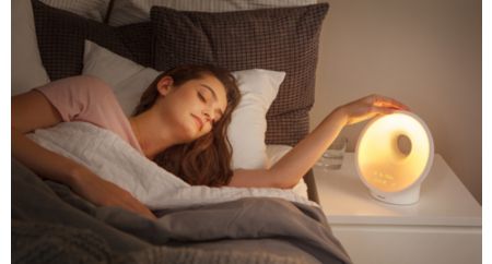SmartSleep Sleep and Wake-Up Light HF3650/60 | Philips