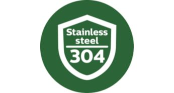 Durable full stainless steel body for long life