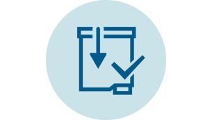 Snadná aktivace filtru díky systému click&go