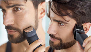 Trim and style your face and hair with 9 tools