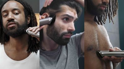 Подравнивайте волосы на голове, лице и теле и создавайте свой стиль с помощью 16 насадок