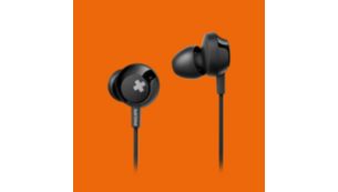 Slim, stable in-ear fit