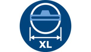 TriActive XL-mondstuk reinigt twee keer zoveel in één beweging