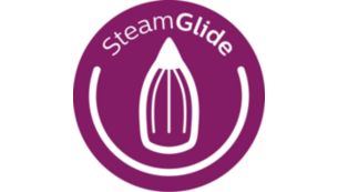 La suela SteamGlide resistente a los rayones ofrece una excelente capacidad de deslizamiento