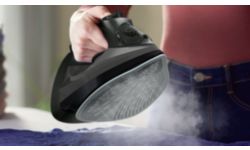 Паровой удар до 200 г для разглаживания жестких складок