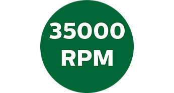 Up to 35000rpm