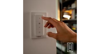 W zestawie regulator przyciemniania Hue