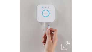 Vereist een Philips Hue-bridge
