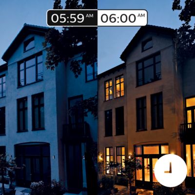 Ustaw automatyczne włączanie i wyłączanie światła