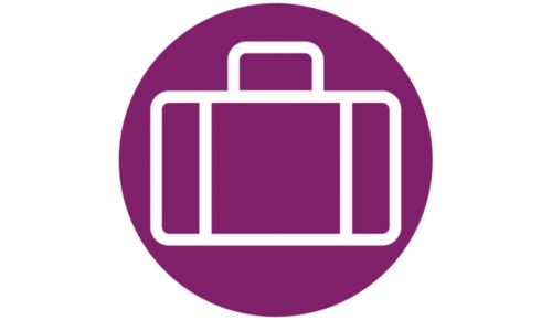 Compact design for convenient use, storage and travel