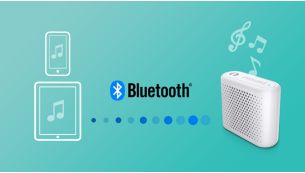 Vezeték nélküli zenestream Bluetooth kapcsolattal
