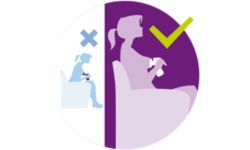 Удобное положение благодаря особому дизайну